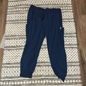 navy blue wonder wink scrub pants